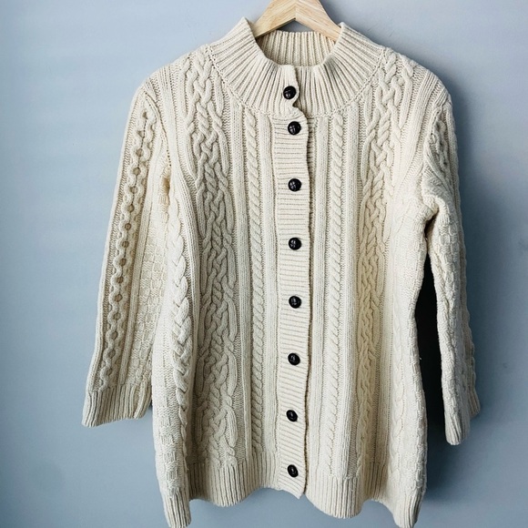 L.L. Bean Vintage Fisherman’s Sweater - Picture 1 of 8